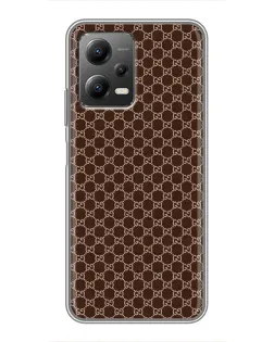 Чехол для Xiaomi POCO X5 (5G) с картинкой «Gucci — шоколадная сетка» Чехол для Xiaomi POCO X5 (5G) с картинкой «Gucci — шоколадная сетка»