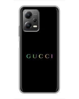 Чехол для Xiaomi POCO X5 (5G) с картинкой «Gucci — неоновый минимализм» Чехол для Xiaomi POCO X5 (5G) с картинкой «Gucci — неоновый минимализм»