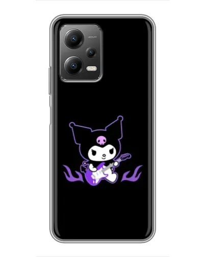 Чехол для Xiaomi POCO X5 (5G) с картинкой «Электрическая Kuromi» Чехол для Xiaomi POCO X5 (5G) с картинкой «Электрическая Kuromi»