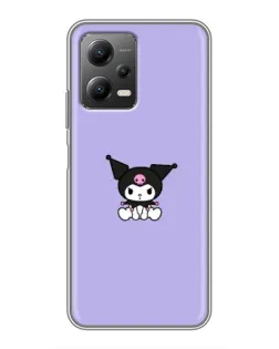 Чехол для Xiaomi POCO X5 (5G) с картинкой «Kuromi — фиолетовый минимализм» Чехол для Xiaomi POCO X5 (5G) с картинкой «Kuromi — фиолетовый минимализм»