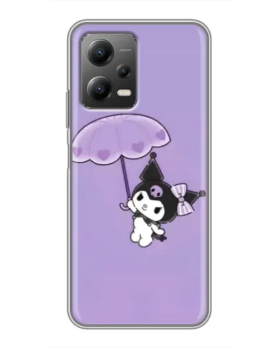 Чехол для Xiaomi POCO X5 (5G) с картинкой «Kuromi с зонтиком» Чехол для Xiaomi POCO X5 (5G) с картинкой «Kuromi с зонтиком»