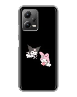 Чехол для Xiaomi POCO X5 (5G) с картинкой «My Melody и Kuromi» Чехол для Xiaomi POCO X5 (5G) с картинкой «My Melody и Kuromi»