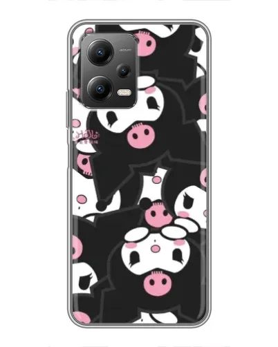 Чехол для Xiaomi POCO X5 (5G) с картинкой «Паттерн голов Куроми» Чехол для Xiaomi POCO X5 (5G) с картинкой «Паттерн голов Куроми»