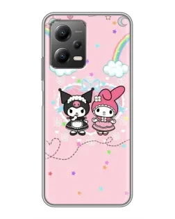 Чехол для Xiaomi POCO X5 (5G) с картинкой «My Melody и Kuromi» Чехол для Xiaomi POCO X5 (5G) с картинкой «My Melody и Kuromi»