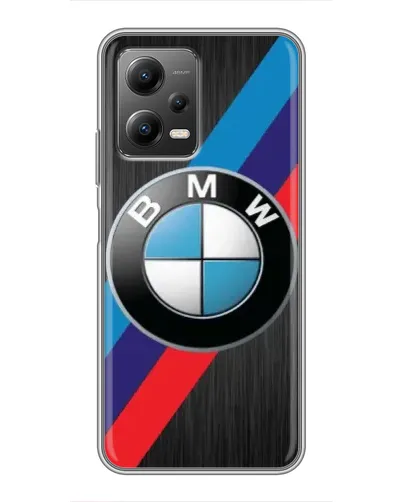 Чехол для Xiaomi POCO X5 (5G) с картинкой «BMW M-stripes стиль»