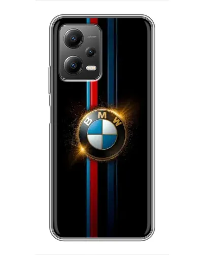 Чехол для Xiaomi POCO X5 (5G) с картинкой «BMW M-Power неон»