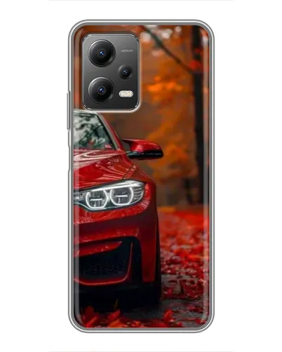 Чехол для Xiaomi POCO X5 (5G) с картинкой «Осенняя BMW M4»