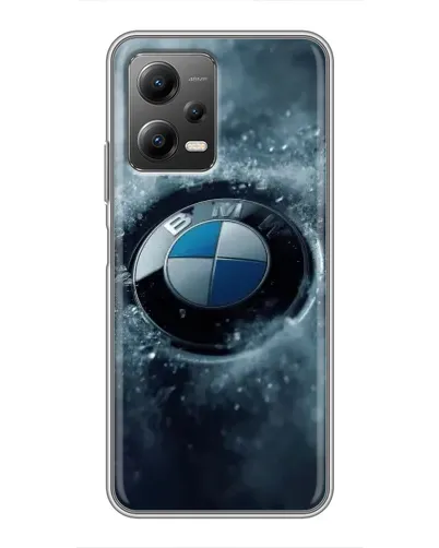 Чехол для Xiaomi POCO X5 (5G) с картинкой «Логотип BMW — лед» Чехол для Xiaomi POCO X5 (5G) с картинкой «Логотип BMW — лед»