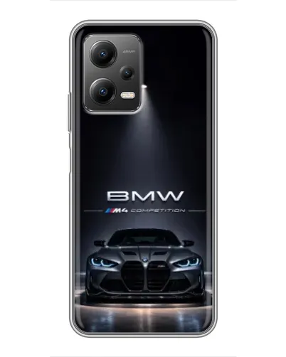 Чехол для Xiaomi POCO X5 (5G) с картинкой «BMW сквозь ночной город» Чехол для Xiaomi POCO X5 (5G) с картинкой «BMW сквозь ночной город»