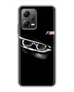 Чохол для Xiaomi POCO X5 (5G) з картинкою «BMW — погляд тигра»