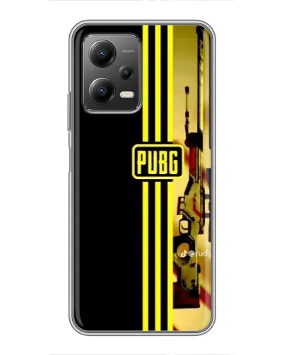 Чехол для Xiaomi POCO X5 (5G) с картинкой «PUBG — камуфляжный шлем»