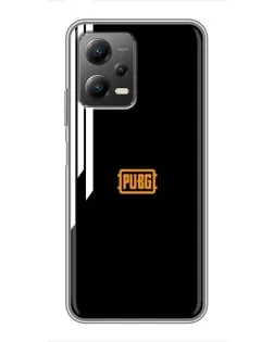 Чехол для Xiaomi POCO X5 (5G) с картинкой «PUBG — вертикальные линии» Чехол для Xiaomi POCO X5 (5G) с картинкой «PUBG — вертикальные линии»