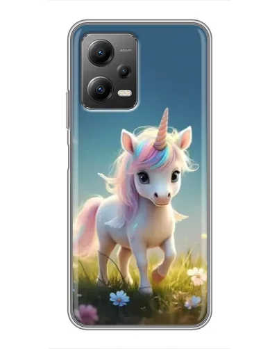 Чехол для Xiaomi POCO X5 (5G) с картинкой «Единорог на поляне» Чехол для Xiaomi POCO X5 (5G) с картинкой «Единорог на поляне»