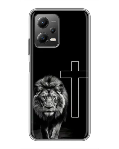 Чехол для Xiaomi POCO X5 (5G) с картинкой «Лев и Крест» Чехол для Xiaomi POCO X5 (5G) с картинкой «Лев и Крест»
