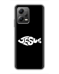 Чохол для Xiaomi POCO X5 (5G) з картинкою «Риба  Jesus»