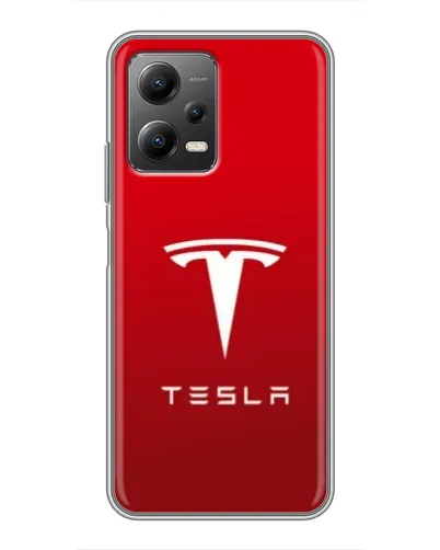 Чехол для Xiaomi POCO X5 (5G) с картинкой «Tesla Red Classic» Чехол для Xiaomi POCO X5 (5G) с картинкой «Tesla Red Classic»