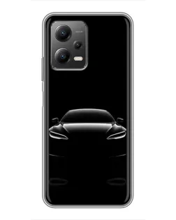 Чехол для Xiaomi POCO X5 (5G) с картинкой «Силуэт Tesla Night» Чехол для Xiaomi POCO X5 (5G) с картинкой «Силуэт Tesla Night»