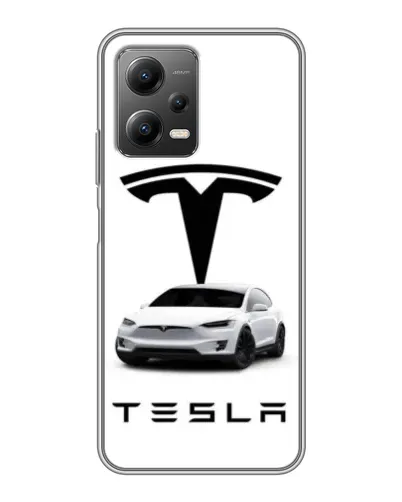 Чехол для Xiaomi POCO X5 (5G) с картинкой «Tesla White Style» Чехол для Xiaomi POCO X5 (5G) с картинкой «Tesla White Style»