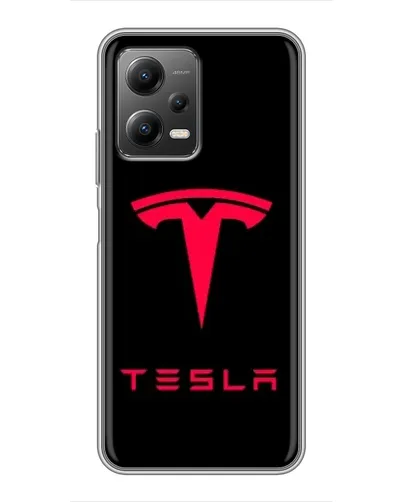 Чехол для Xiaomi POCO X5 (5G) с картинкой «Tesla Red Logo» Чехол для Xiaomi POCO X5 (5G) с картинкой «Tesla Red Logo»