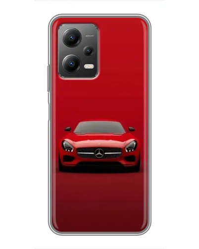 Чехол для Xiaomi POCO X5 (5G) с картинкой «Красный Mercedes AMG» Чехол для Xiaomi POCO X5 (5G) с картинкой «Красный Mercedes AMG»