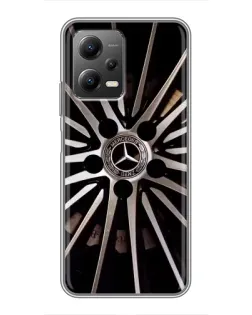 Чехол для Xiaomi POCO X5 (5G) с картинкой «Диск Mercedes»