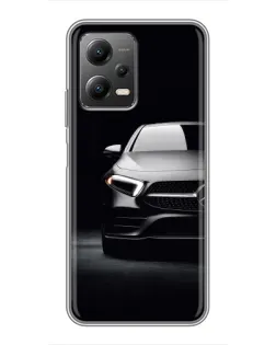 Чехол для Xiaomi POCO X5 (5G) с картинкой «Свет фар Mercedes»
