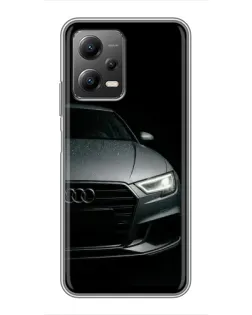 Чехол для Xiaomi POCO X5 (5G) с картинкой «Audi — детализация кузова» Чехол для Xiaomi POCO X5 (5G) с картинкой «Audi — детализация кузова»