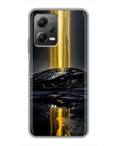 Чехол для Xiaomi POCO X5 (5G) с картинкой «Ночной Lamborghini драйв» Чехол для Xiaomi POCO X5 (5G) с картинкой «Ночной Lamborghini драйв»