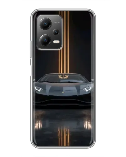 Чехол для Xiaomi POCO X5 (5G) с картинкой «Lamborghini золотые линии» Чехол для Xiaomi POCO X5 (5G) с картинкой «Lamborghini золотые линии»