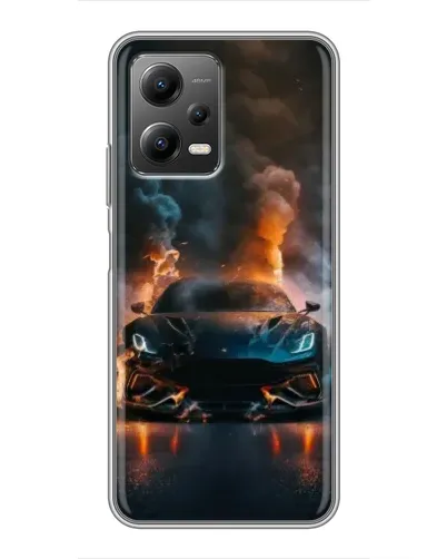 Чехол для Xiaomi POCO X5 (5G) с картинкой «Lamborghini дымная эстетика» Чехол для Xiaomi POCO X5 (5G) с картинкой «Lamborghini дымная эстетика»