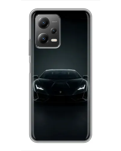 Чехол для Xiaomi POCO X5 (5G) с картинкой «Черный Lamborghini Aventador» Чехол для Xiaomi POCO X5 (5G) с картинкой «Черный Lamborghini Aventador»