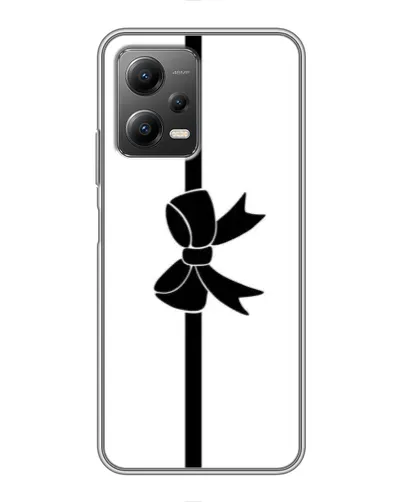 Чехол для Xiaomi POCO X5 (5G) с картинкой «Вертикальный бант»