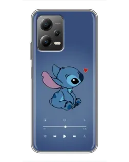 Чехол для Xiaomi POCO X5 (5G) с картинкой «Музыкальный Stitch»