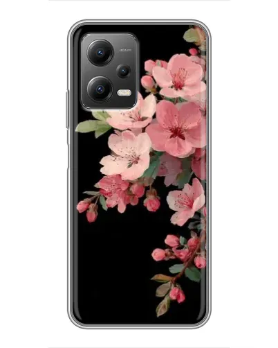Чехол для Xiaomi POCO X5 (5G) с картинкой «Розовая ветка сакуры»