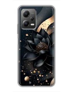 Чохол для Xiaomi POCO X5 (5G) з картинкою «Чорний лотос» Чохол для Xiaomi POCO X5 (5G) з картинкою «Чорний лотос»