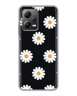 Чохол для Xiaomi POCO X5 (5G) з картинкою «Ромашки на чорному» Чохол для Xiaomi POCO X5 (5G) з картинкою «Ромашки на чорному»