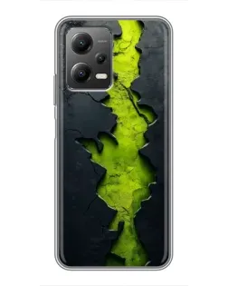 Чехол для Xiaomi POCO X5 (5G) с картинкой «Салатовый разлом скалы» Чехол для Xiaomi POCO X5 (5G) с картинкой «Салатовый разлом скалы»