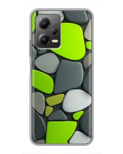 Чехол для Xiaomi POCO X5 (5G) с картинкой «Яркая неоновая галька» Чехол для Xiaomi POCO X5 (5G) с картинкой «Яркая неоновая галька»