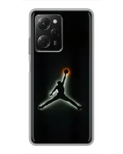 Чехол для Xiaomi POCO X5 Pro (5G) с картинкой «Jordan Gradient Logo» Чехол для Xiaomi POCO X5 Pro (5G) с картинкой «Jordan Gradient Logo»