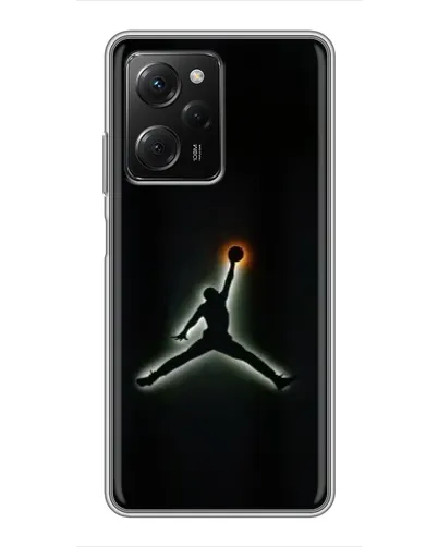 Чехол для Xiaomi POCO X5 Pro (5G) с картинкой «Jordan Gradient Logo»
