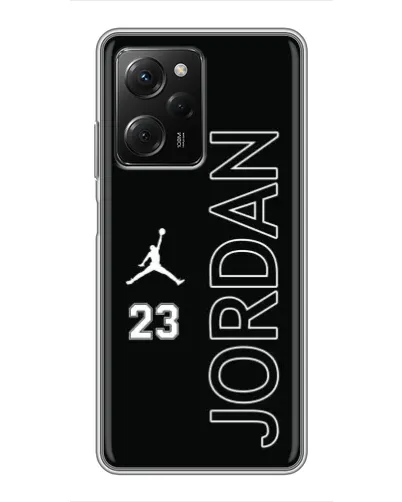 Чехол для Xiaomi POCO X5 Pro (5G) с картинкой «Jordan Vertical»
