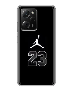 Чехол для Xiaomi POCO X5 Pro (5G) с картинкой «Jordan Flight 23»