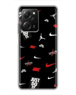 Чехол для Xiaomi POCO X5 Pro (5G) с картинкой «Nike Mix Pattern»
