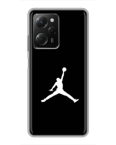Чехол для Xiaomi POCO X5 Pro (5G) с картинкой «Jordan Silhouette»