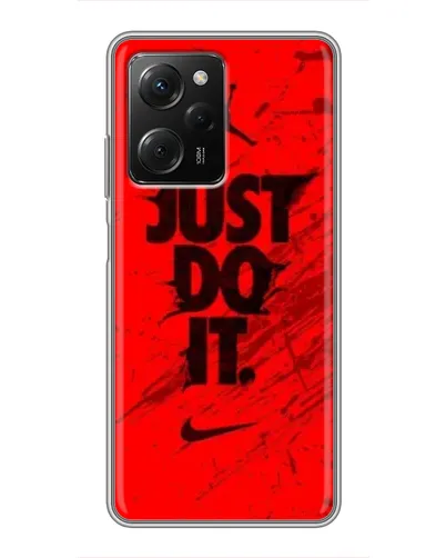 Чехол для Xiaomi POCO X5 Pro (5G) с картинкой «Nike Just Do It»