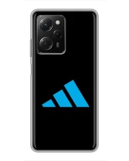 Чехол для Xiaomi POCO X5 Pro (5G) с картинкой «Adidas Cyan Logo» Чехол для Xiaomi POCO X5 Pro (5G) с картинкой «Adidas Cyan Logo»