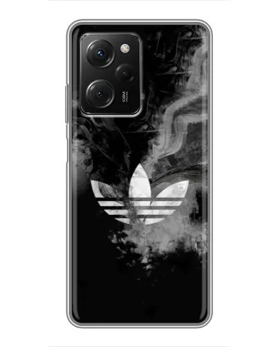 Чехол для Xiaomi POCO X5 Pro (5G) с картинкой «Абстрактный дым Adidas»