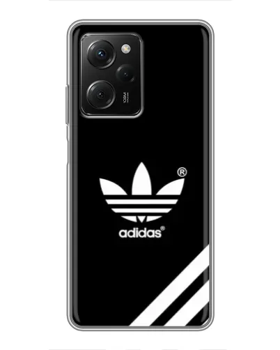 Чехол для Xiaomi POCO X5 Pro (5G) с картинкой «Adidas с диагональными полосами»