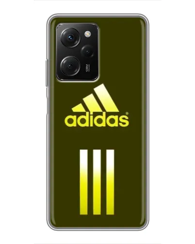 Чехол для Xiaomi POCO X5 Pro (5G) с картинкой «Оливковый градиент Adidas»