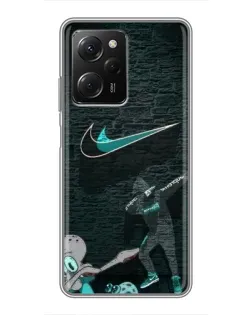 Чехол для Xiaomi POCO X5 Pro (5G) с картинкой «Спортивный арт Nike» Чехол для Xiaomi POCO X5 Pro (5G) с картинкой «Спортивный арт Nike»